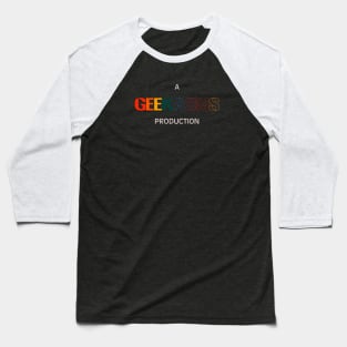 A Geekasms Production Baseball T-Shirt